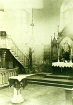 Kanzel u. Altar vor 1945